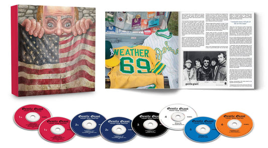 PRE-ORDER: Gentle Giant "Front Row Center: US Dates 1976-1980" 8xCD Boxset w/Book [Import]