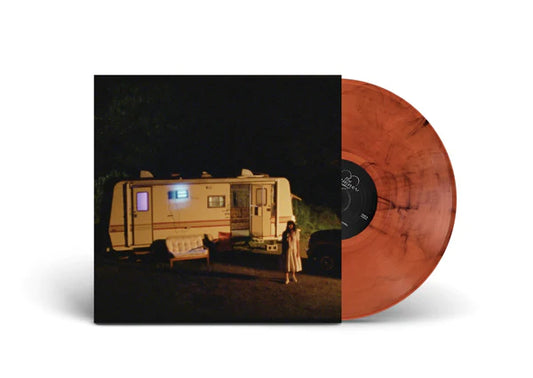 Boy Harsher "The Runner (Original Soundtrack)" Indie Exclusive LP (Solid Orange & Black Marble Vinyl)