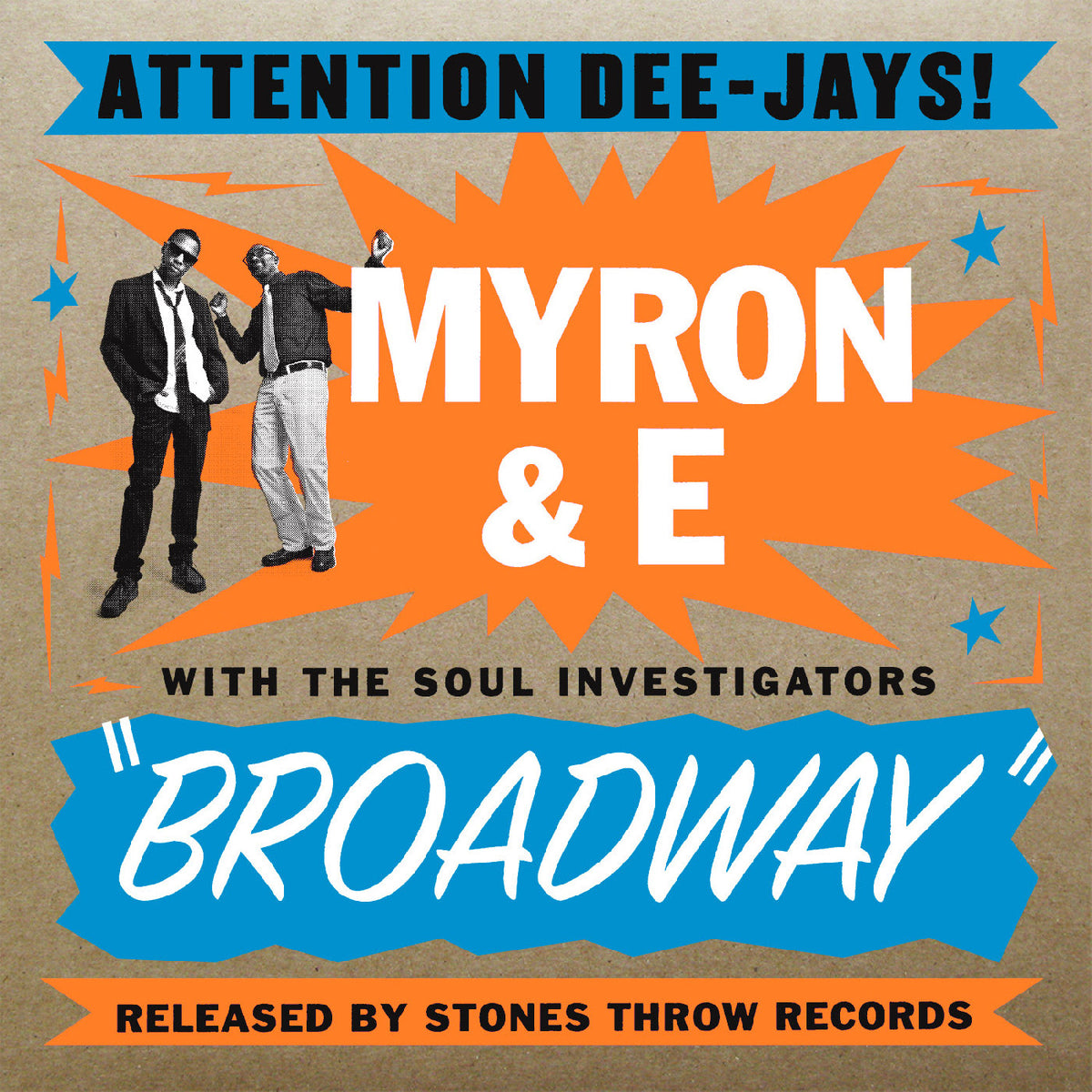 PRE-ORDER: Myron & E "Broadway" LP (Gold Vinyl)