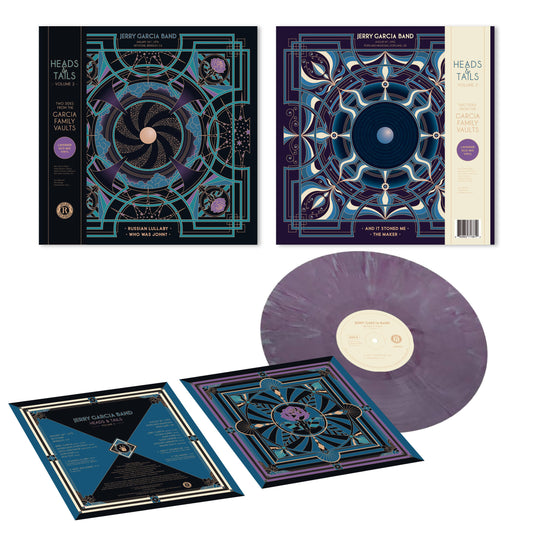 PRE-ORDER: Jerry Garcia Band "Heads & Tails Volume 2" LP (Lavender Eco-Mix Vinyl)
