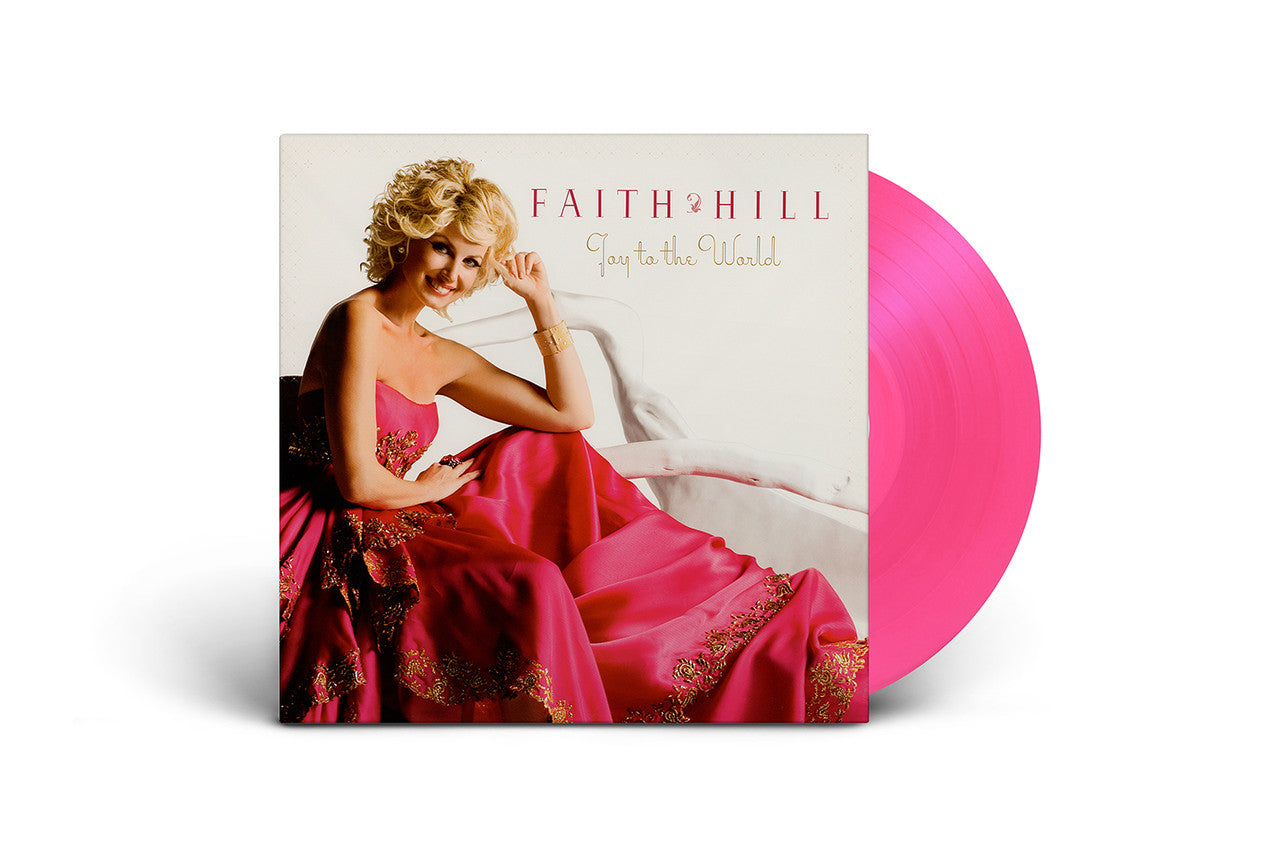 Faith Hill "Joy to the World!" LP (Pink vinyl)