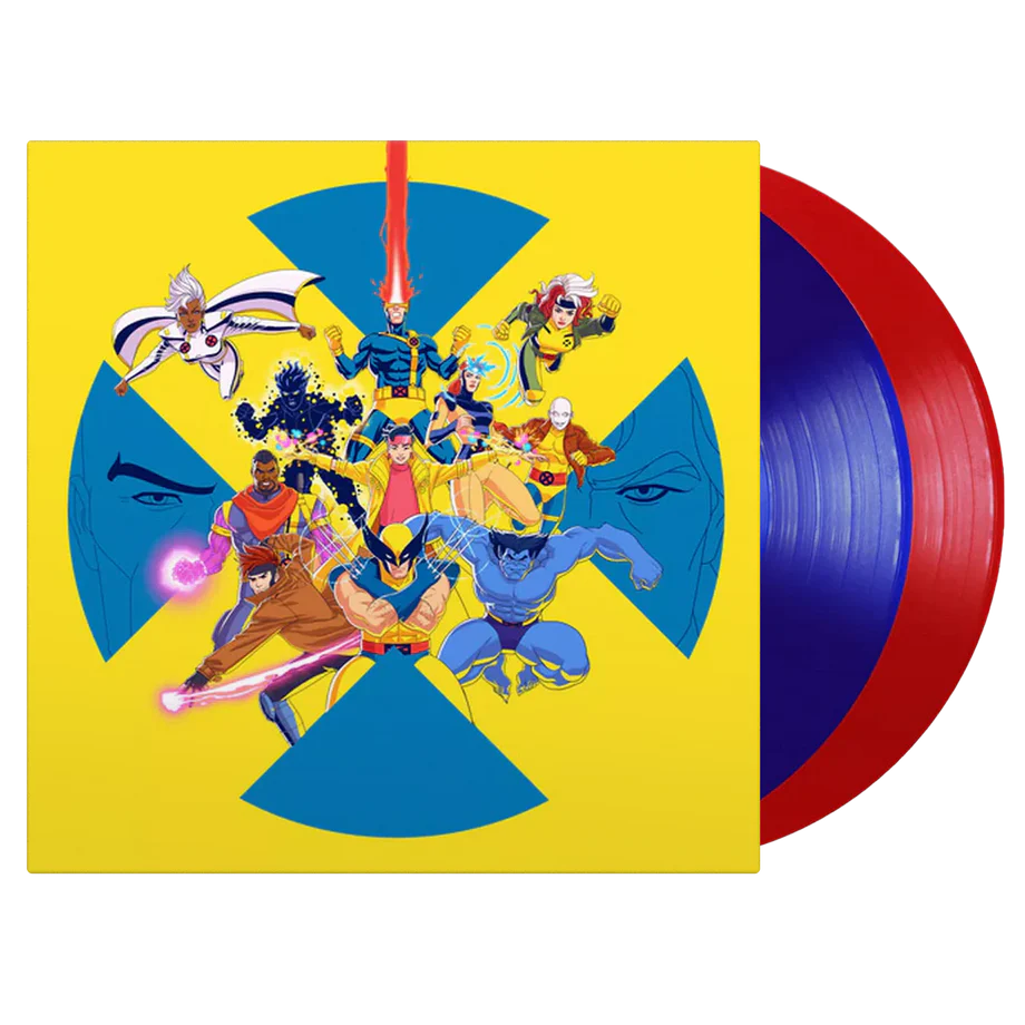 The Newton Brothers "X-Men '97" 2xLP (Translucent Red & Blue Vinyl)