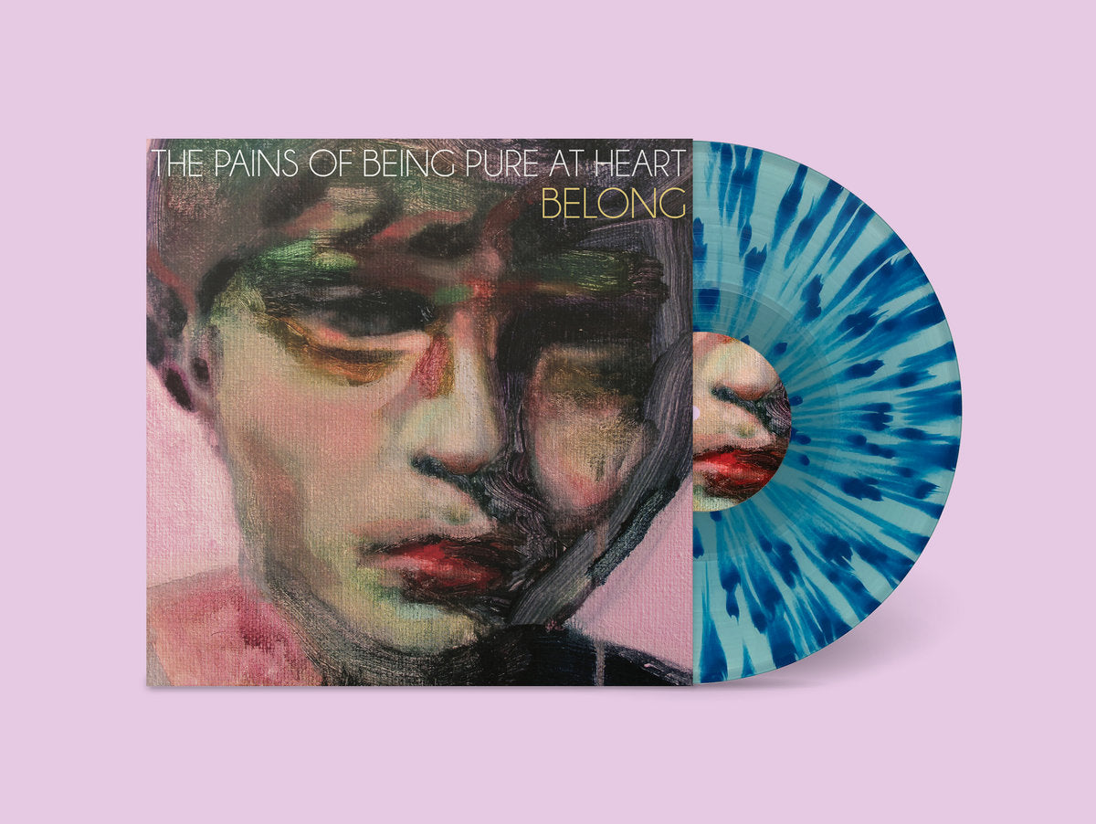 Pains Of Being Pure At Heart "Belong" Indie Exclusive LP (Ice Blue Splatter)