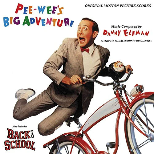 Danny Elfman ''Pee-Wee's Big Adventure / Back To School - Original Motion Picture Scores'' LP