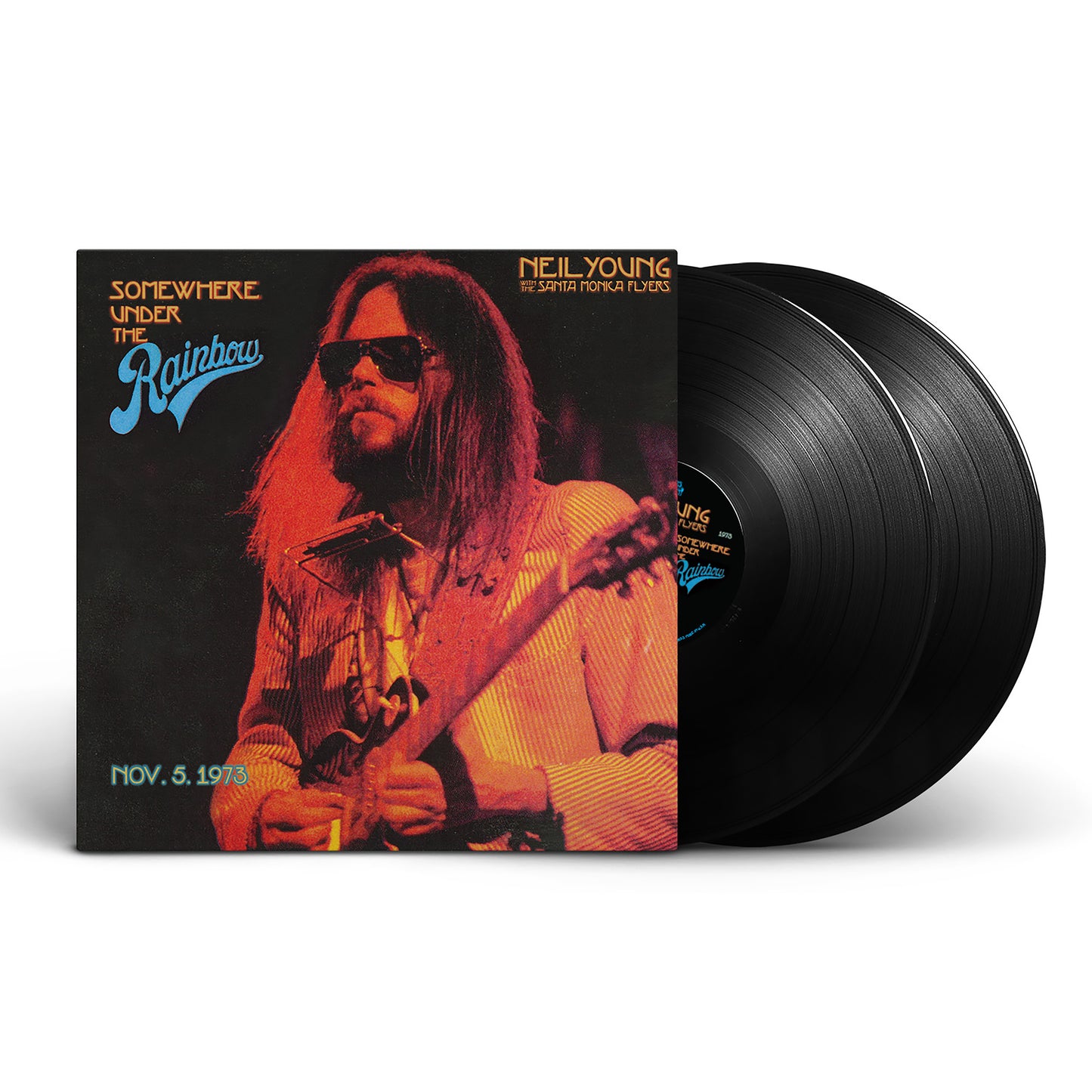 Neil Young with the Santa Monica Flyers "Somewhere Under the Rainbow 1973" 2xLP