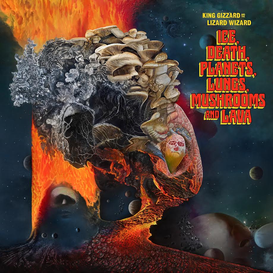 King Gizzard & The Lizard Wizard "Ice, Death, Planets, Lungs, Mushrooms and Lava" LP (Lucky Rainbow)