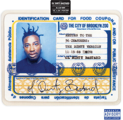 Ol' Dirty Bastard ''Return To The 36 Chambers: The Dirty Version'' 2xLP