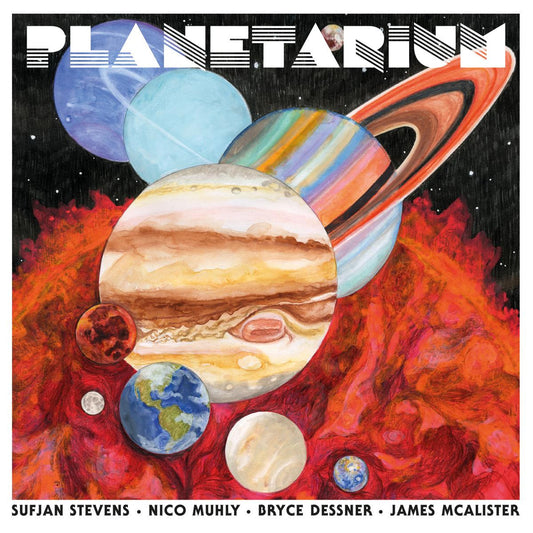 Sufjan Stevens, Nico Muhly, Bryce Dessner & James McAlister "Planetarium" 2xLP