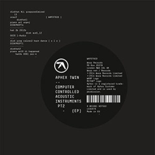 Aphex Twin ''Computer Controlled Acoustic Instruments Pt2" 12" EP