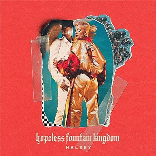 Halsey ''Hopeless Fountain Kingdom'' LP (Clear/Teal Vinyl)