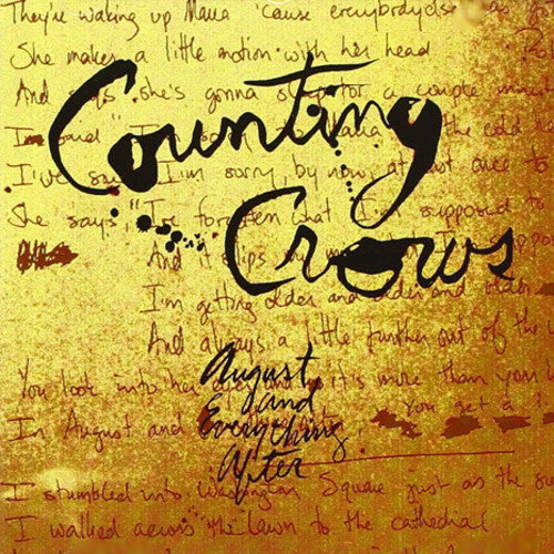 Counting Crows "August And Everything After" 2xLP