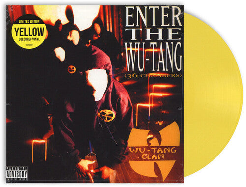 Wu-Tang Clan ''Enter The Wu-Tang (36 Chambers)'' Import LP (Yellow Vinyl)