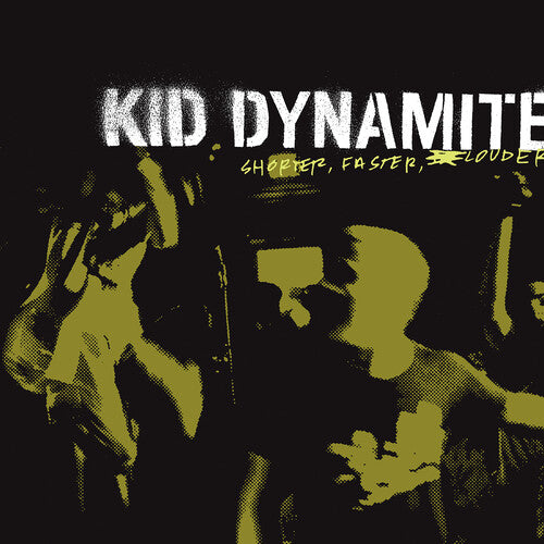 Kid Dynamite ''Shorter, Faster, Louder'' LP (Clear w/ Black Vinyl)