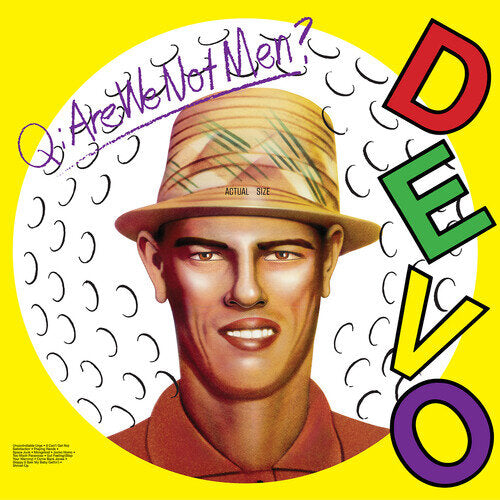 Devo "Q. Are We Not Men? A: We Are Devo!" LP (White Vinyl)