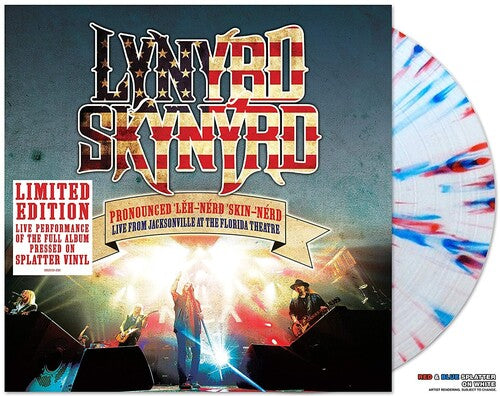 Lynyrd Skynyrd "Pronounced 'Lĕh-'nérd 'Skin-'nérd Live From Jacksonville At The Florida Theatre" LP (Red/Blue Marble Vinyl)