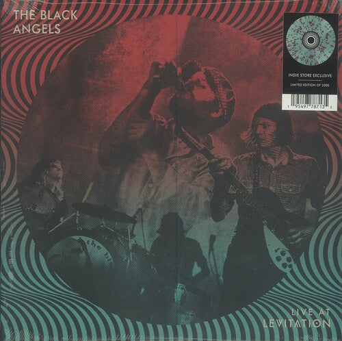 The Black Angels "Live At Levitation" LP (Seafoam Splatter Vinyl)