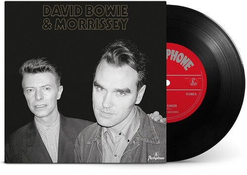David Bowie & Morrissey "Cosmic Dancer (Live) / That's Entertainment" 7"
