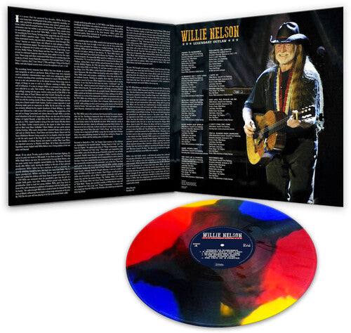 Willie Nelson " Legendary Outlaw" (Multi-Color Vinyl)