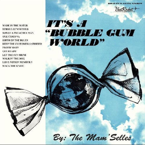 Mam'selles ''It's A "Bubble Gum World"'' LP  (Cloud White Vinyl)
