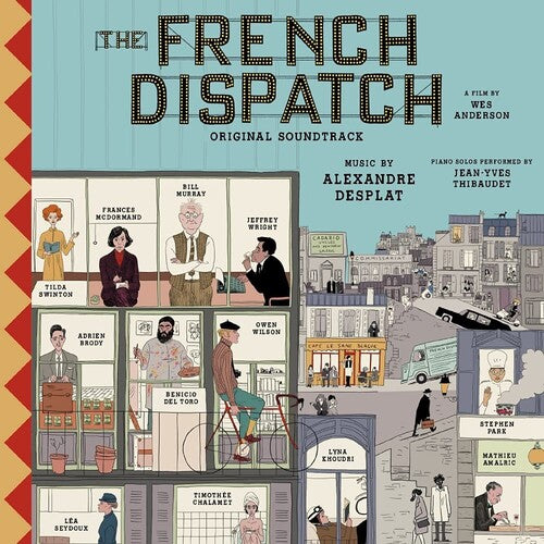 Alexandre Desplat ''The French Dispatch (Original Soundtrack)'' 2xLP