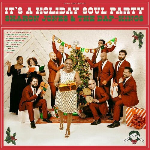 Sharon Jones & The Dap-Kings ''It's A Holiday Soul Party'' LP (Candy Cane Vinyl)