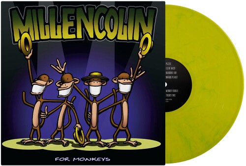 Millencolin ''For Monkeys'' LP (Psychedelic Green Vinyl)