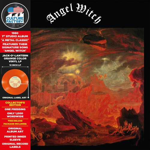 Angel Witch ''Angel Witch'' LP (Orange Vinyl)