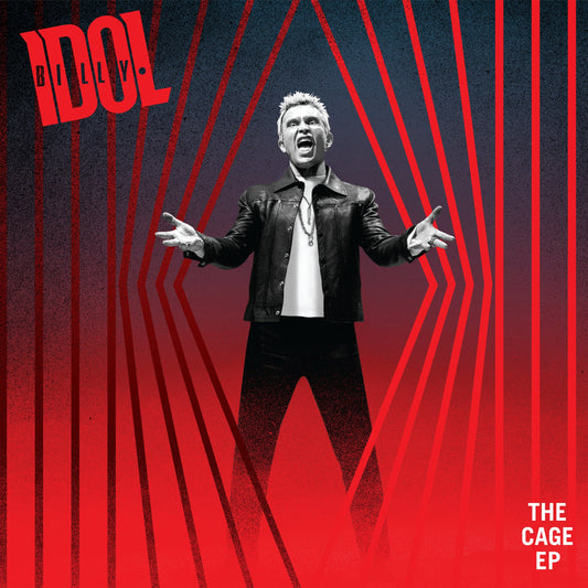 Billy Idol "The Cage EP" 12" (Red Vinyl)