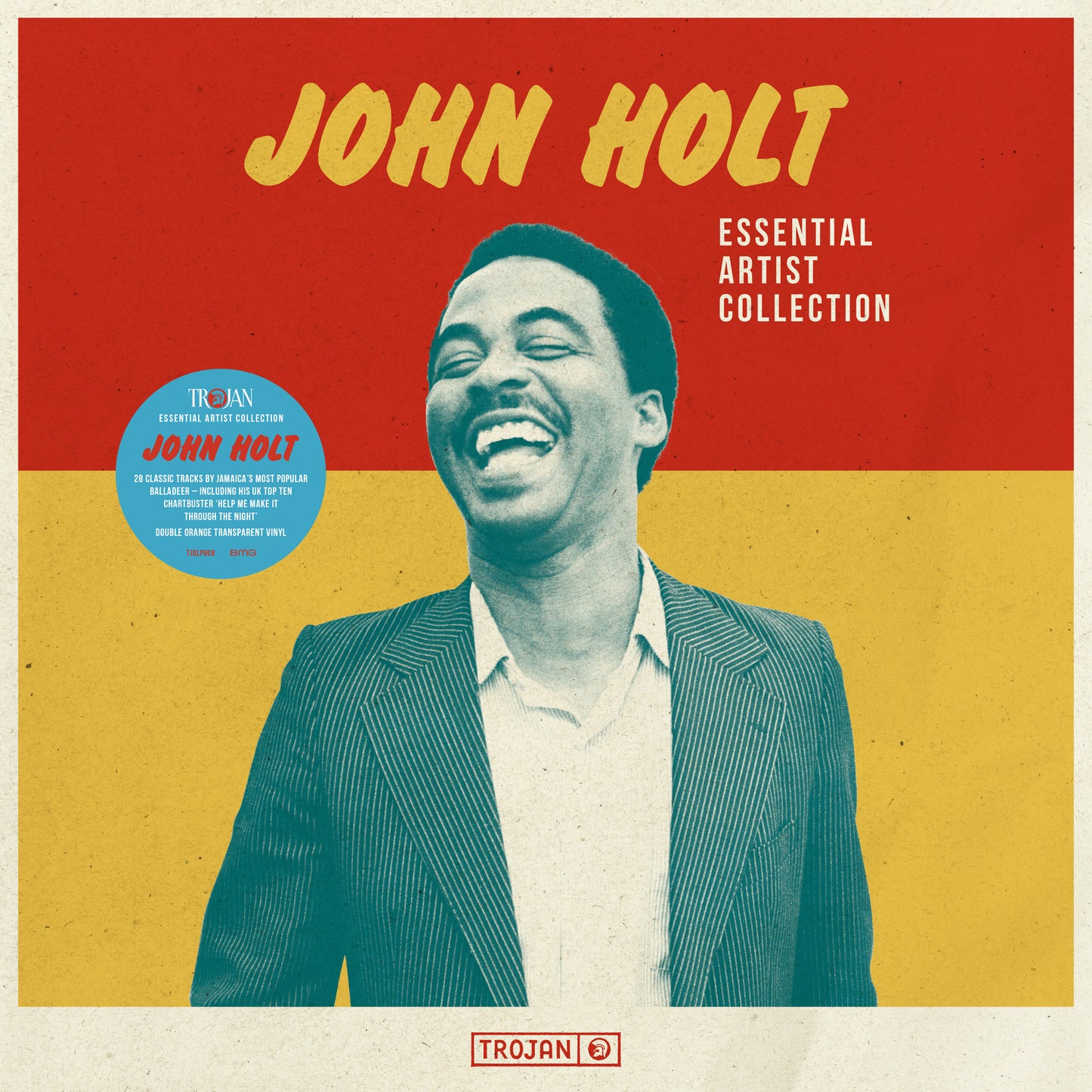 John Holt "Essential Artist Collection" 2xLP (Transparent Orange)