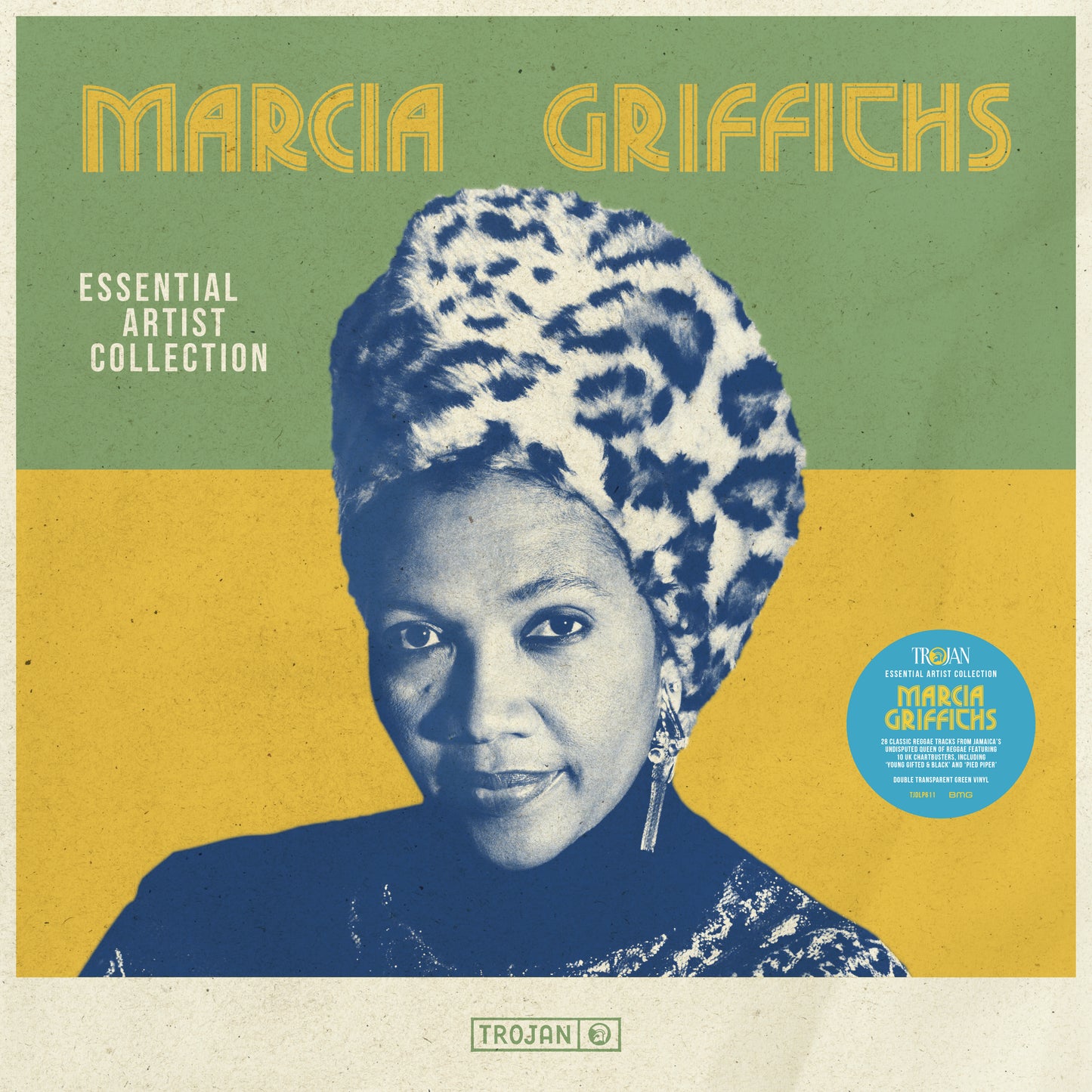 Marcia Griffiths "Essential Artist Collection" 2xLP (Transparent Green)