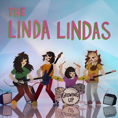 The Linda Linda's "Growing Up" LP (Clear w/ Blue/Pink Splatter Vinyl)