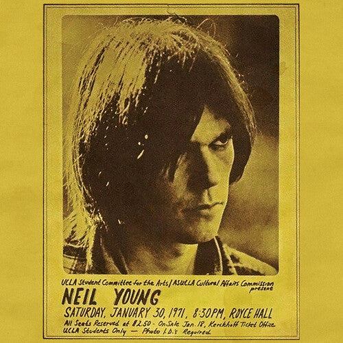 Neil Young ''Royce Hall 1971'' LP