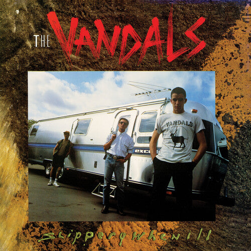 The Vandals "Slippery When Ill" LP (Red Marbled Vinyl)