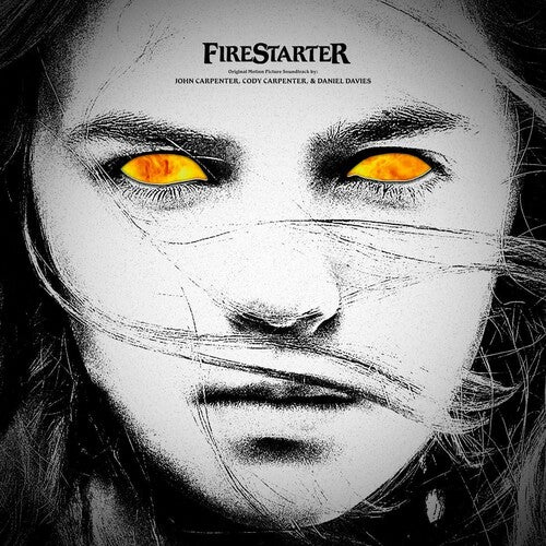 John Carpenter, Cody Carpenter & Daniel Davies ''Firestarter (Original Motion Picture Soundtrack)'' LP (Yellow/Bone Splatter Vinyl)