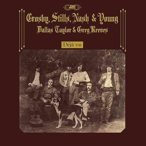 DAMAGED: Crosby, Stills, Nash & Young ''Déjà Vu'' LP (Gold Vinyl)