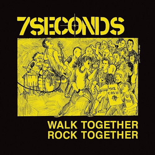 7 Seconds "Walk Together, Rock Together (Trust Edition)" LP (Yellow Vinyl)