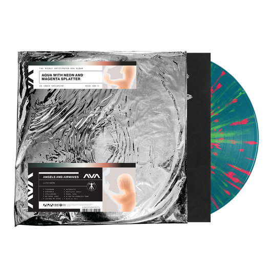 Angels and Airwaves ''Lifeforms'' LP (Aqua with Neon & Magenta Splatter Vinyl)