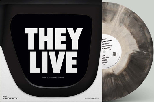 John Carpenter & Alan Howarth ''They Live'' LP (Black & White Galaxy Vinyl)