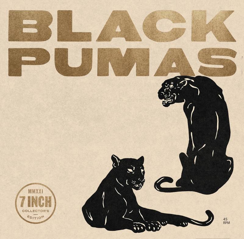 Black Pumas  "Black Pumas" 6x7" Box