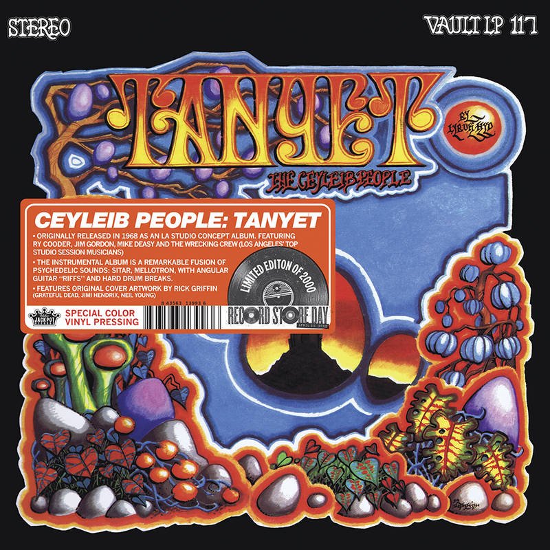 The Ceyleib People "Tanyet" LP (Blue Vinyl)
