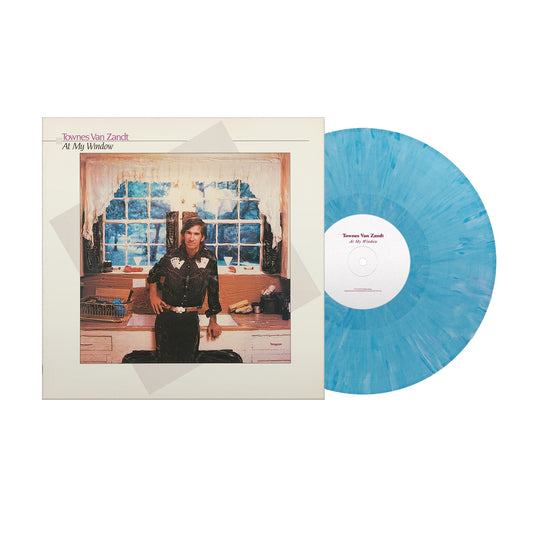 Townes Van Zandt ''At My Window (35th Anniversary Edition)" LP (Blue Vinyl)