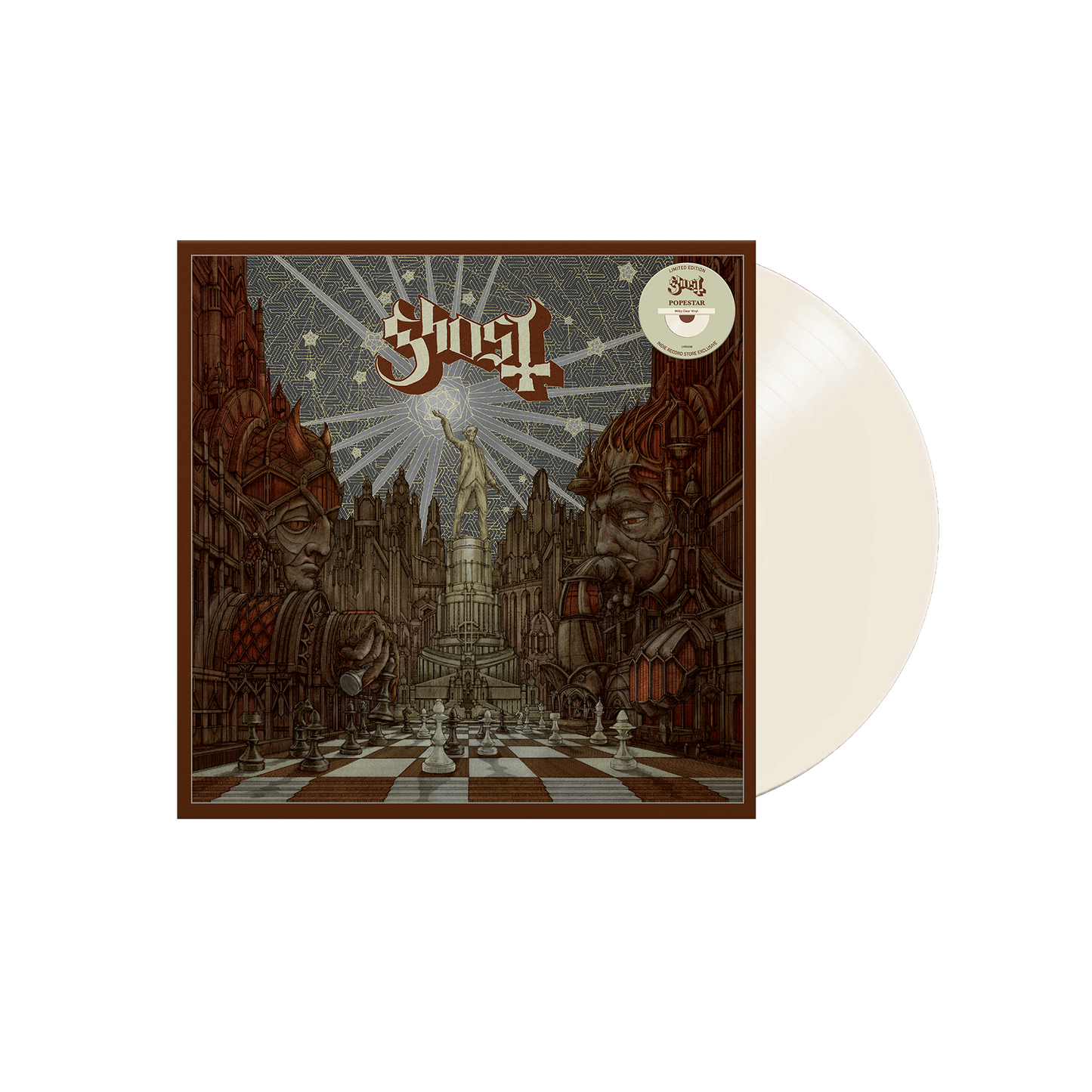 Ghost "Popestar" Indie Exclusive LP (Clear)