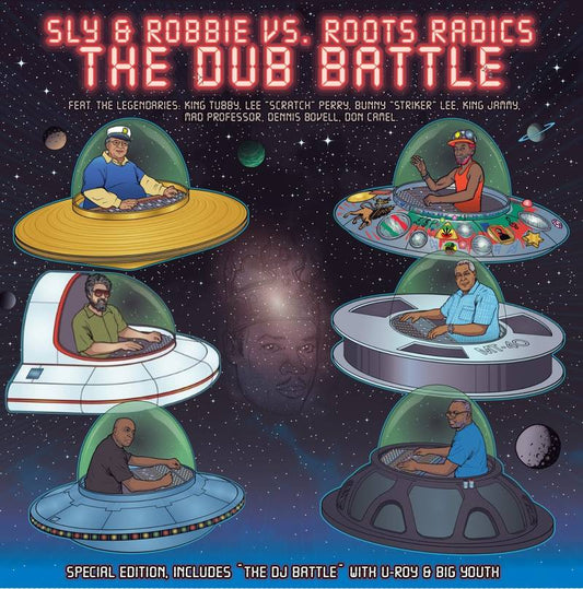 RSD 2023: Sly & Robbie vs. Roots Radics "The Dub Battle" 2xLP (Translucent Blue)