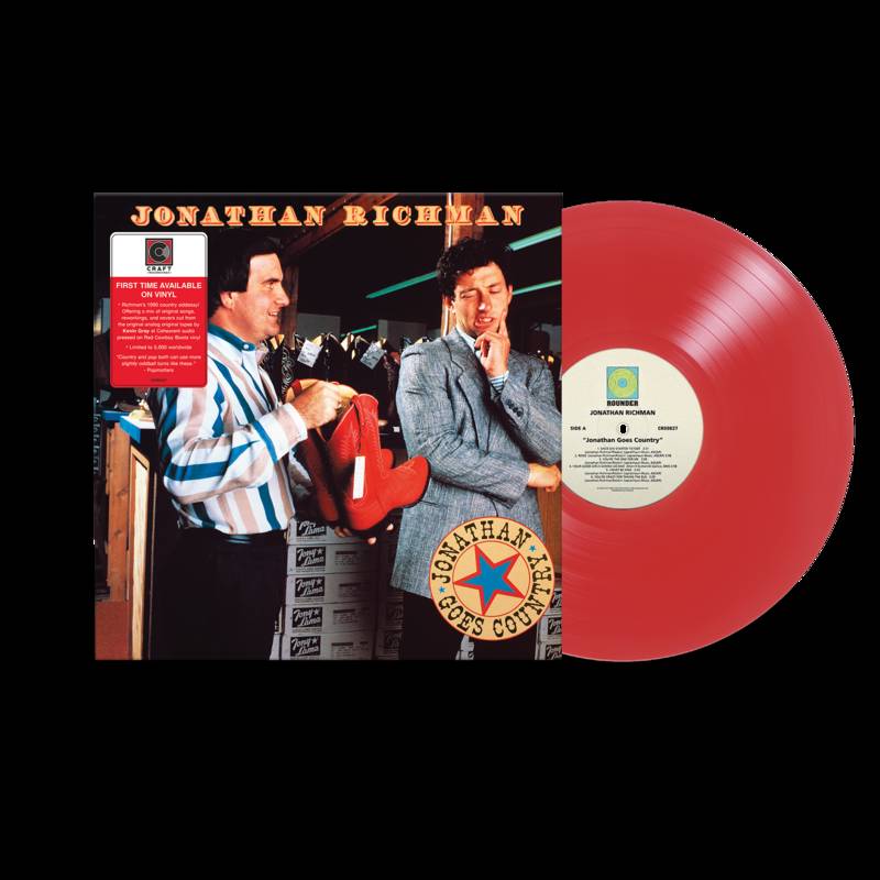 RSD 2023: Jonathan Richman "Jonathan Goes Country" LP (Red)