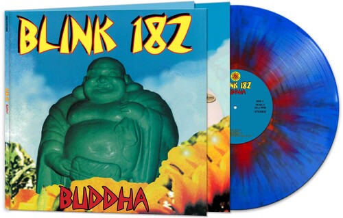 Blink-182 "Buddha" LP (Blue/Red Splatter)