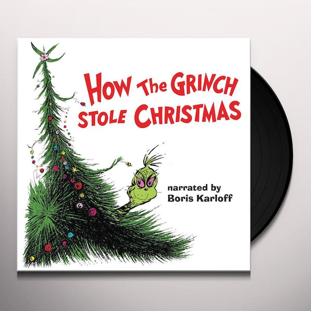 Dr. Seuss ''How The Grinch Stole Christmas'' LP (Green Vinyl)