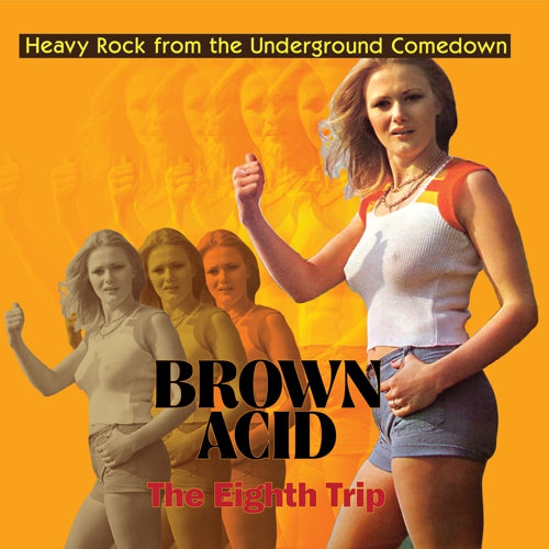 Various ''Brown Acid: The Eighth Trip (Heavy Rock From The Underground Comedown)'' LP   (Color Vinyl)