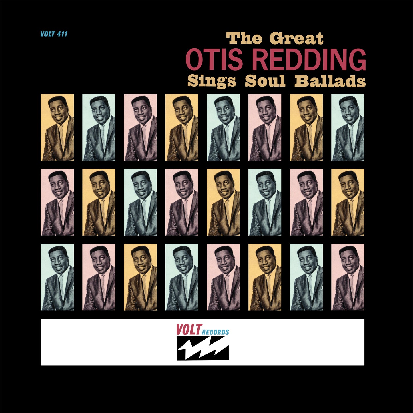 Otis Redding "The Great Otis Redding Sings Soul Ballads (Mono)" LP (Blue Vinyl)