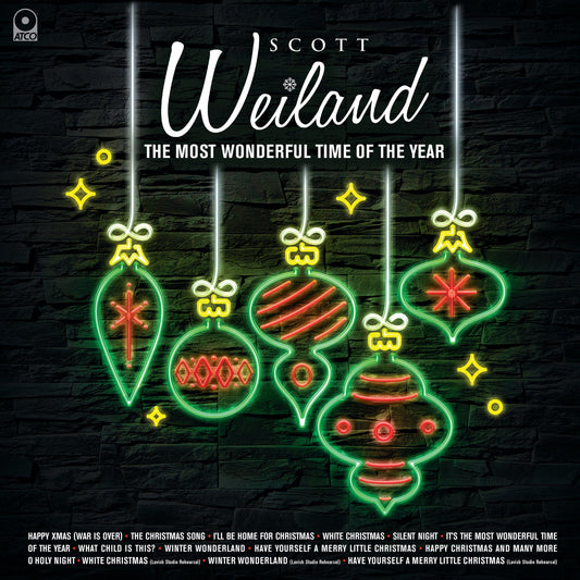 Scott Weiland "The Most Wonderful Time of the Year" LP (Green Vinyl)