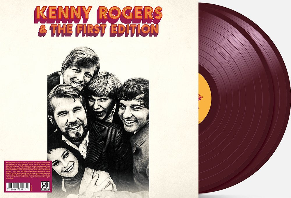 Kenny Rogers and The First Edition "S/T" 2xLP (Violet Vinyl)